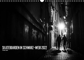 Skateboarden in Schwarz-Weiß (Wandkalender 2022 DIN A3 quer) von Wagner,  Daniel