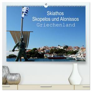 Skiathos Skopelos und Alonissos Griechenland (hochwertiger Premium Wandkalender 2024 DIN A2 quer), Kunstdruck in Hochglanz von Schneider,  Peter