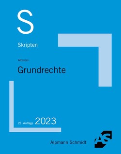 Skript Grundrechte von Altevers,  Ralf