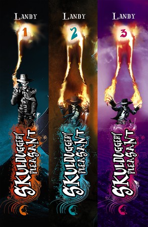 Skulduggery Pleasant: Band 1-3 inklusive eShort von Höfker,  Ursula, Landy,  Derek