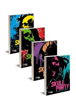 Skull Party Komplettpack 1-4 von Schober,  Melanie