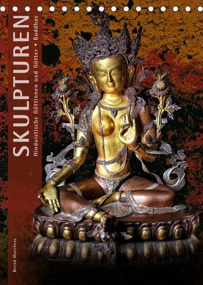 SKULPTUREN Hinduistische Göttinnen und Götter • Buddhas (Tischkalender 2022 DIN A5 hoch) von Maertens,  Bernd