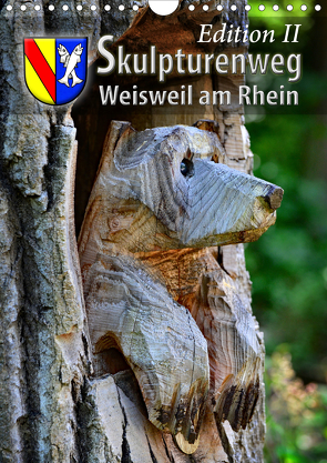 Skulpturenweg Weisweil am Rhein – Edition II (Wandkalender 2021 DIN A4 hoch) von Laue,  Ingo