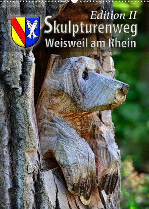 Skulpturenweg Weisweil am Rhein – Edition II (Wandkalender 2022 DIN A2 hoch) von Laue,  Ingo