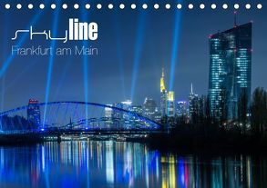 Skyline Frankfurt am Main (Tischkalender 2019 DIN A5 quer) von Wissler,  Ronald