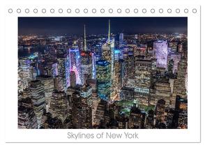 Skylines of New York (Tischkalender 2024 DIN A5 quer), CALVENDO Monatskalender von Schröder - ST-Fotografie,  Stefan