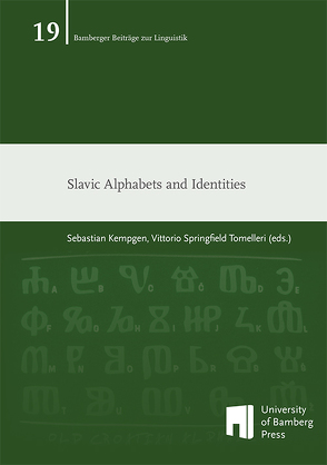 Slavic Alphabets and Identities von Kempgen,  Sebastian, Tomelleri,  Vittorio Springfield