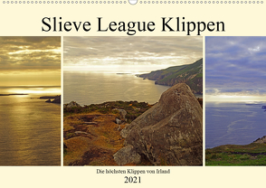 Slieve League Klippen die höchsten Klippen von Irland (Wandkalender 2021 DIN A2 quer) von Paul - Babett's Bildergalerie,  Babett