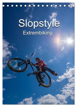 Slopestyle Extrembiking (Tischkalender 2024 DIN A5 hoch), CALVENDO Monatskalender von Drees,  Andreas