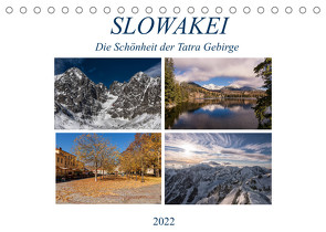 Slowakei – Die Schönheit der Tatra Gebirge (Tischkalender 2022 DIN A5 quer) von Correia Photography,  Gloria