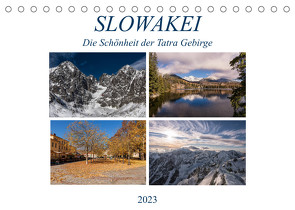 Slowakei – Die Schönheit der Tatra Gebirge (Tischkalender 2023 DIN A5 quer) von Correia Photography,  Gloria