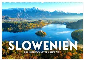 Slowenien – Ein unterschätztes Reiseziel. (Wandkalender 2024 DIN A2 quer), CALVENDO Monatskalender von SF,  SF