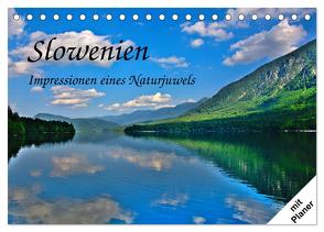 Slowenien – Impressionen eines Naturjuwels (Tischkalender 2024 DIN A5 quer), CALVENDO Monatskalender von Plastron Pictures,  Lost