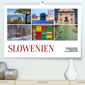 Slowenien – Streifzüge durch atemberaubende Küsten- und Berglandschaften (Premium, hochwertiger DIN A2 Wandkalender 2023, Kunstdruck in Hochglanz) von Hallweger,  Christian