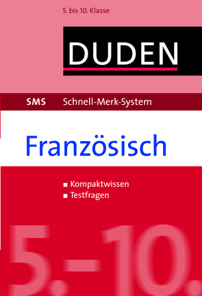 SMS Französisch – 5.-10. Klasse von Fahlbusch,  Claudia, Kirschstein,  Veronika