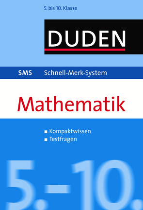 SMS Mathematik 5.-10. Klasse von Bahro,  Uwe, Krause,  Marion