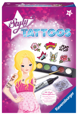 Ravensburger 18214 So Styly Tattoos – Kreativset Tattoos, DIY für Kinder ab 6 Jahren