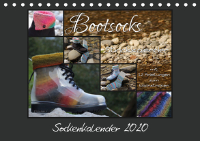 Sockenkalender Bootsocks 2020 (Tischkalender 2020 DIN A5 quer) von myohrengarn.ch, und Viola Borer,  Denise