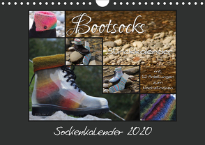 Sockenkalender Bootsocks 2020 (Wandkalender 2020 DIN A4 quer) von myohrengarn.ch, und Viola Borer,  Denise