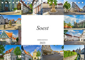 Soest Impressionen (Tischkalender 2023 DIN A5 quer) von Meutzner,  Dirk