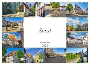 Soest Impressionen (Wandkalender 2024 DIN A2 quer), CALVENDO Monatskalender von Meutzner,  Dirk