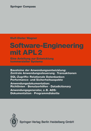 Software-Engineering mit APL2 von Wagner,  Wulf-Dieter