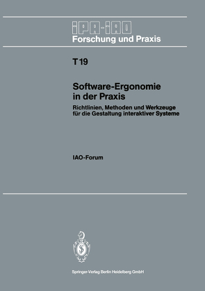 Software-Ergonomie in der Praxis von Bullinger,  Hans-Jörg