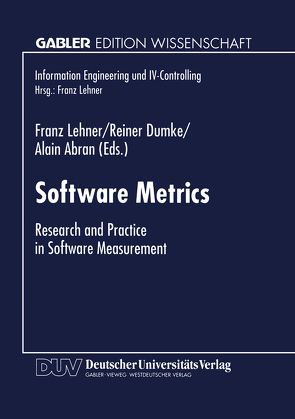 Software Metrics von Lehner,  Franz