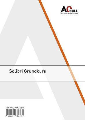 Solibri Grundkurs von Asmera,  Hannes