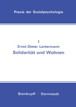 Solidarität und Wohnen von Lantermann,  Ernst-Dieter