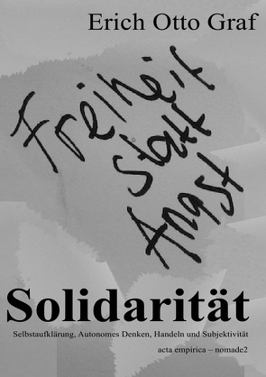 Solidarität von Graf,  Erich Otto