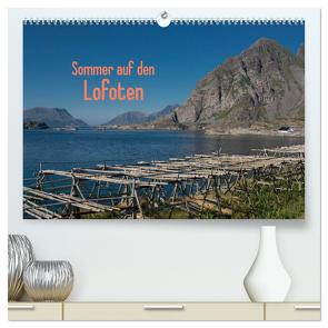 Sommer auf den Lofoten (hochwertiger Premium Wandkalender 2024 DIN A2 quer), Kunstdruck in Hochglanz von Drees,  Andreas