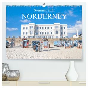 Sommer auf Norderney (hochwertiger Premium Wandkalender 2024 DIN A2 quer), Kunstdruck in Hochglanz von Scherf,  Dietmar