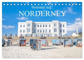 Sommer auf Norderney (Tischkalender 2024 DIN A5 quer), CALVENDO Monatskalender von Scherf,  Dietmar