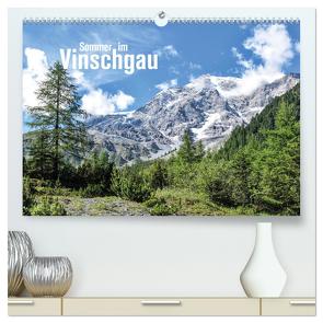 Sommer im Vinschgau (hochwertiger Premium Wandkalender 2024 DIN A2 quer), Kunstdruck in Hochglanz von Barig,  Joachim