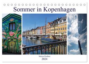 Sommer in Kopenhagen (Tischkalender 2024 DIN A5 quer), CALVENDO Monatskalender von Peußner,  Marion