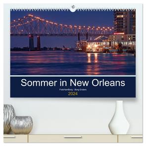 Sommer in New Orleans (hochwertiger Premium Wandkalender 2024 DIN A2 quer), Kunstdruck in Hochglanz von Enders,  Borg