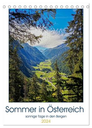 Sommer in Österreich – sonnige Tage in den Bergen (Tischkalender 2024 DIN A5 hoch), CALVENDO Monatskalender von Roder,  Julia