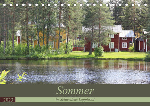 Sommer in Schwedens Lappland (Tischkalender 2023 DIN A5 quer) von Flori0