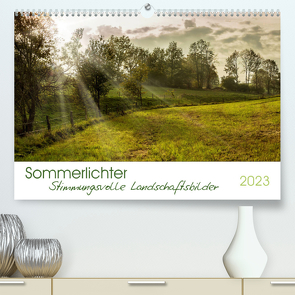 Sommerlichter – Stimmungsvolle Landschaftsbilder (Premium, hochwertiger DIN A2 Wandkalender 2023, Kunstdruck in Hochglanz) von Geisdorf,  Linda