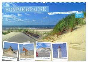 Sommerpause – An Dänemarks Nordseestrand (Wandkalender 2024 DIN A2 quer), CALVENDO Monatskalender von Felix,  Holger