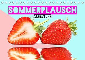 Sommerplausch – Artwork (Tischkalender 2022 DIN A5 quer) von Brunner-Klaus,  Liselotte