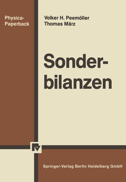 Sonderbilanzen von März,  Thomas, Peemöller,  Volker