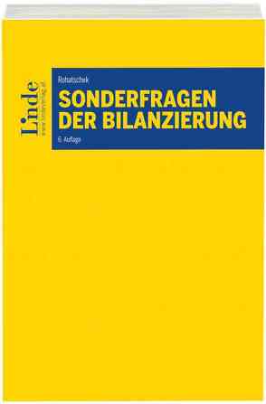 Sonderfragen der Bilanzierung von Rohatschek,  Roman