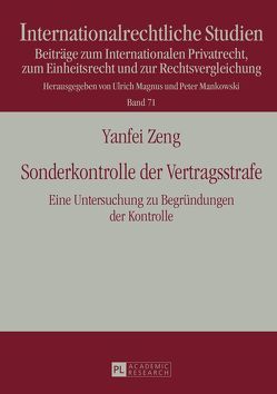 Sonderkontrolle der Vertragsstrafe von Zeng,  Yanfei