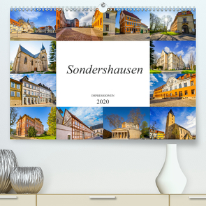 Sondershausen Impressionen (Premium, hochwertiger DIN A2 Wandkalender 2020, Kunstdruck in Hochglanz) von Meutzner,  Dirk