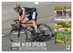 Sonne in den Speichen – Faszination Rennrad (Wandkalender 2024 DIN A4 quer), CALVENDO Monatskalender von CALVENDO,  CALVENDO