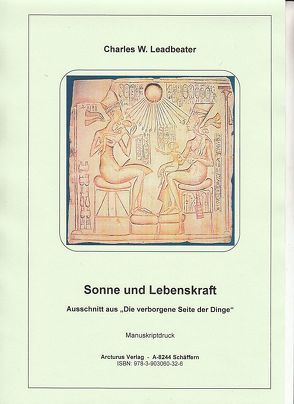 Sonne und Lebenskraft von Leadbeater,  C. W. (Charles Webster)