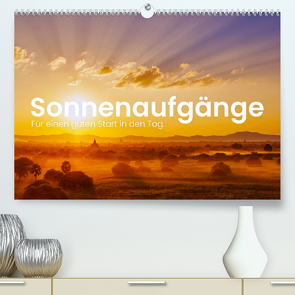 Sonnenaufgänge – Für einen guten Start in den Tag. (Premium, hochwertiger DIN A2 Wandkalender 2022, Kunstdruck in Hochglanz) von SF