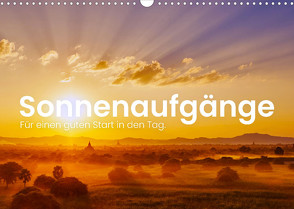 Sonnenaufgänge – Für einen guten Start in den Tag. (Wandkalender 2022 DIN A3 quer) von SF